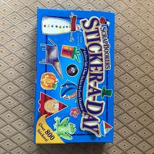 NWT Scrap Booker’s Sticker-A-Day